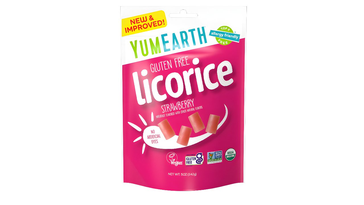 YumEarth Organic Strawberry Licorice (USA)