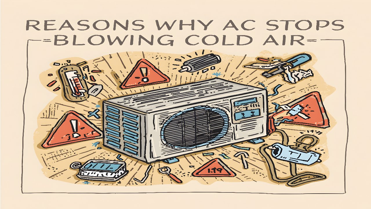 Reasons Why AC Stops Blowing Cold Air