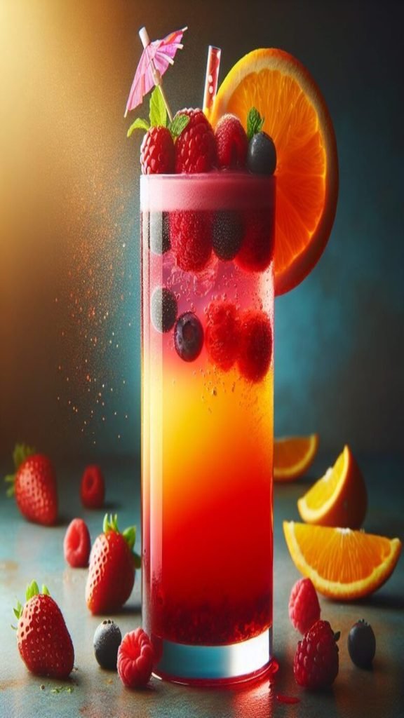 2. Citrus Berry Sunrise