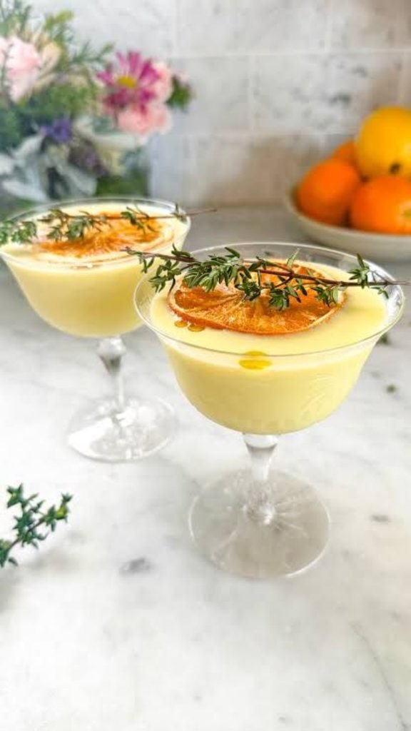 6. Honey Lemon Thyme Cooler