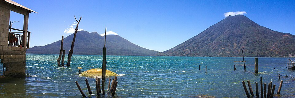 Lake Atitlán viewed from San Marcos Guatemala