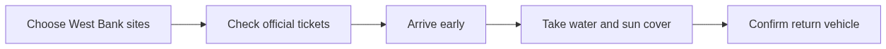 Luxor West Bank visit planning flowchart